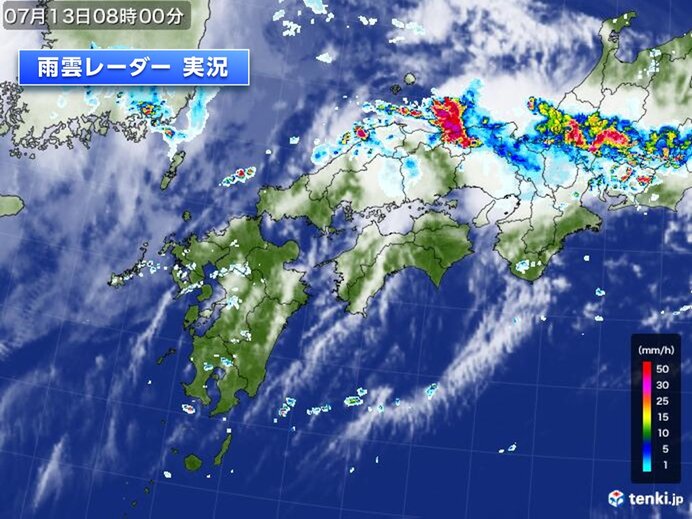 北陸～中国地方で記録的な大雨
