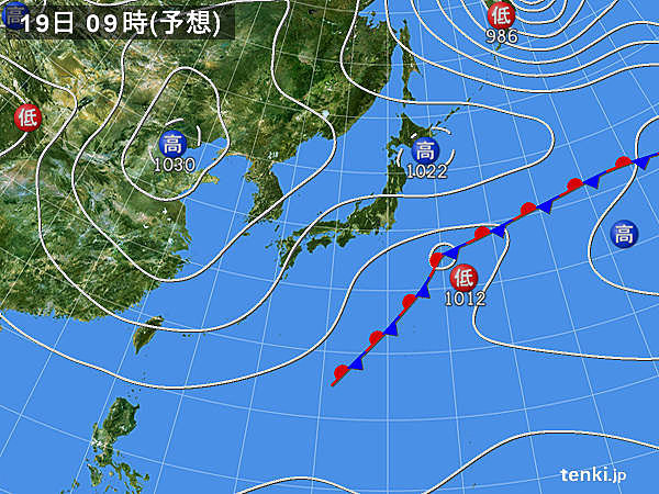 あすの天気