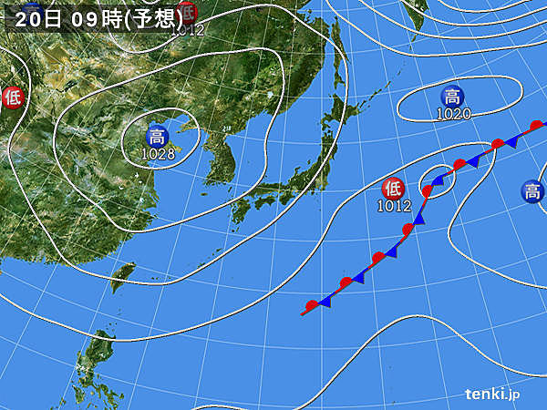 あさって以降の天気