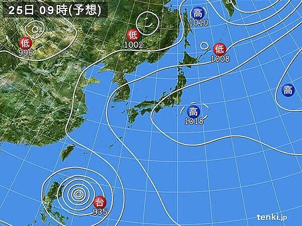 今日(24日)午後は大雨に注意
