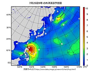 台風5号　大型で非常に強い勢力に　先島諸島では25日から高波に警戒　広く猛暑続く