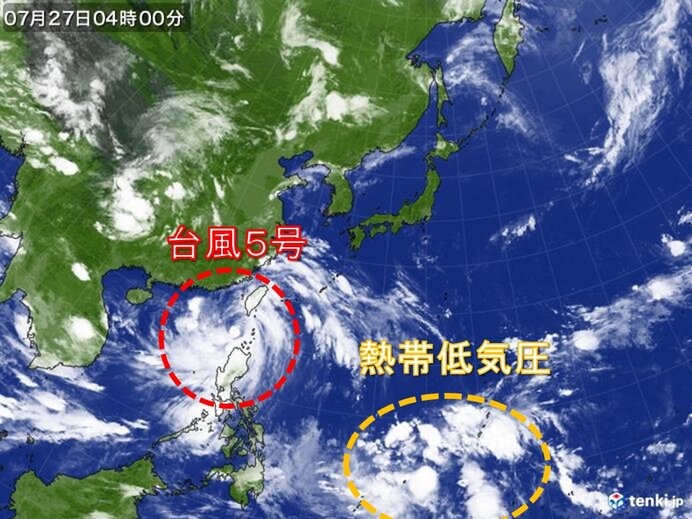 新たな台風発生か