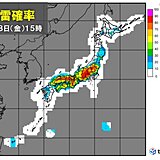 きょう28日　九州～北海道　急な雷雨や非常に激しい雨に注意　沖縄は高波に警戒