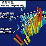 九州 降り始めからの雨量1000ミリ超も 土砂災害に厳重警戒