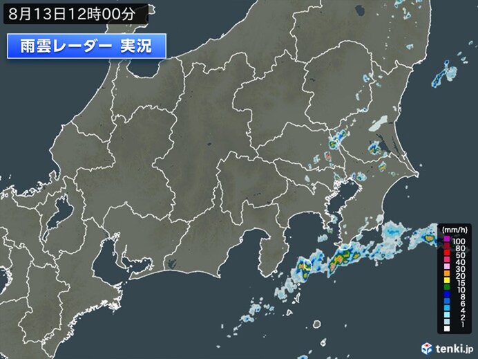 関東　局地的に雨雲が発達　午後も激しい雨に注意 　台風7号の関東への影響は?