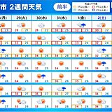 2週間天気　厳しい残暑が続く　日本の南で新たに熱帯低気圧発生か　今後の動向に注意