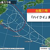 台風11号「ハイクイ」発生　1日頃に暴風域を伴い沖縄へ接近　今後の動向に注意