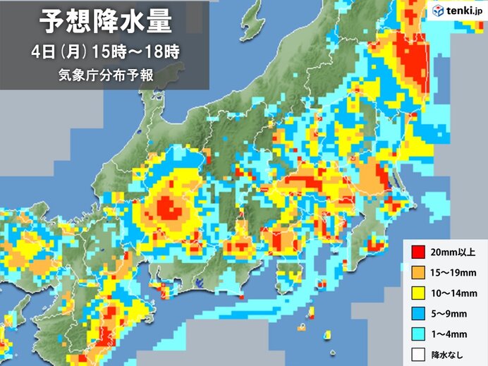 関東の雨はいつまで?