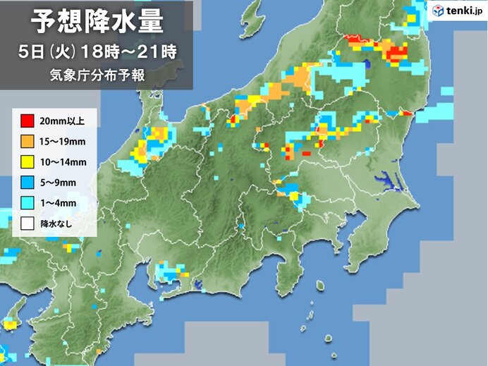 あす5日はまた猛暑　北部を中心に激しい雨にも注意
