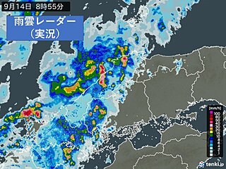 中国地方　日本海側を中心に激しい雨　低い土地の浸水や河川の増水に注意　警戒を