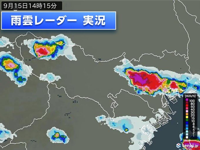 東京都心でゲリラ豪雨 今夜にかけて大雨や雷雨に警戒 気象予報士 日直主任 2023年09月15日 日本気象協会 Tenki Jp