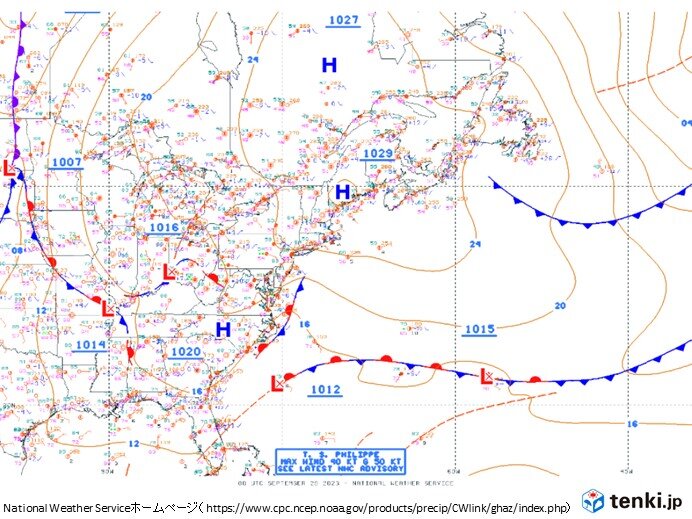 アメリカ・ニューヨークで記録的な大雨