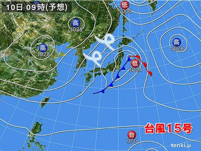 低気圧が発達　雨・風が強まる