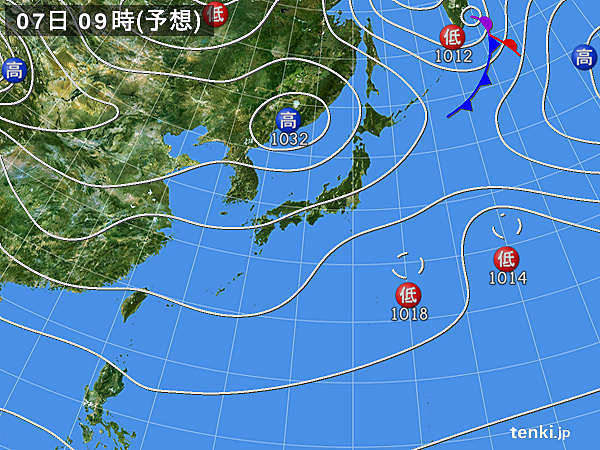 あすの天気