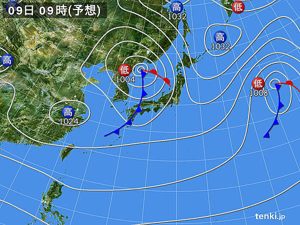 週間　木枯らしの季節ですが、金曜は南風_画像