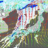 今夜～連休明け　全国的に荒天に　発達する低気圧や前線が列島通過　暴風のおそれ