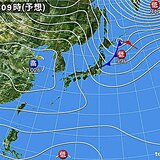 今夜～あす20日　北日本を低気圧や前線通過　北陸～北海道は急な強い雨や雷雨注意