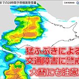 北海道　今日29日は夕方まで暴風雪に警戒　日本海側では大雪の恐れも