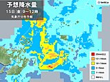 関東　昼過ぎにかけて冷たい雨　東京都心などで最高気温10℃　1月上旬並みの寒さ