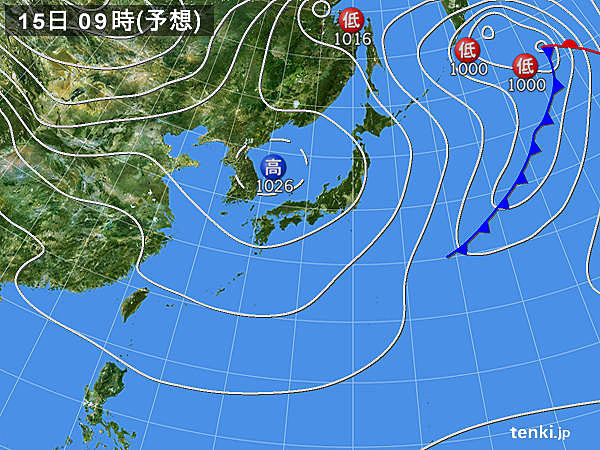 あさって以降の天気