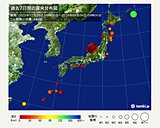 令和6年能登半島地震　過去72時間に震度5弱以上は13回