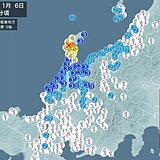 石川県で震度5強の地震　津波の心配なし