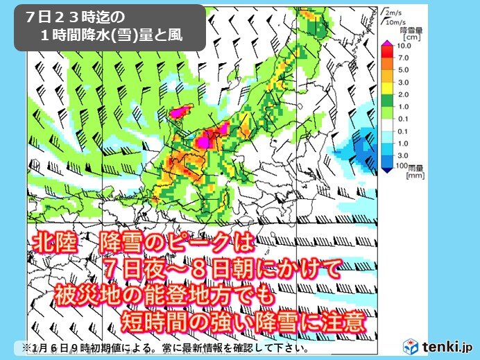 降雪量の見込み