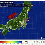 令和6年能登半島地震　発生から震度5弱以上は15回　震度3以上は151回