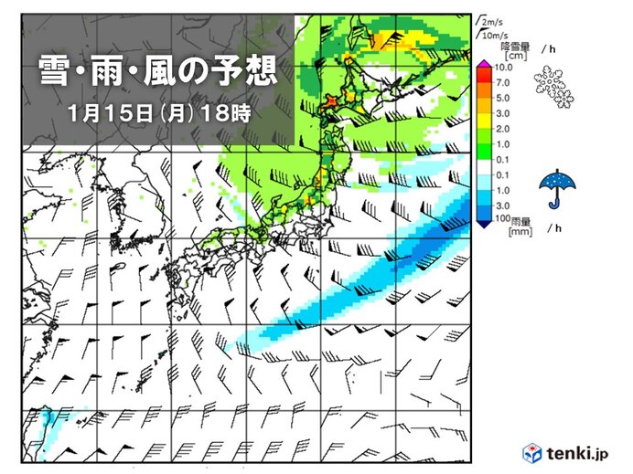 来週前半は大荒れの恐れ