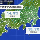 関東　今日12日は厳しい寒さ解放も　夜から冷え込む