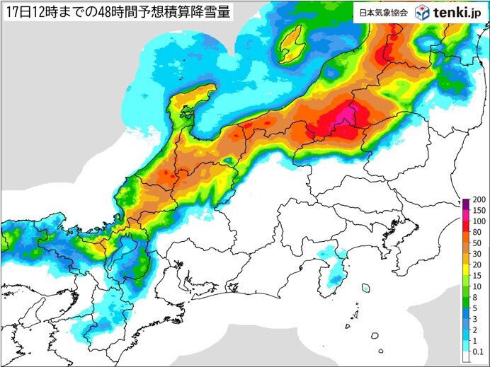 北陸　今夜から明日午前中にかけて雪のピーク　大雪や荒天の恐れ　被災地も積雪に注意