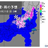 関東甲信　今日と明日は春先の暖かさ　土日は南岸低気圧　広く冷たい雨や雪　積雪は?