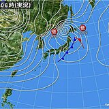 今冬最強寒気　九州は平地でも雪が降り始める　北海道は猛吹雪警戒