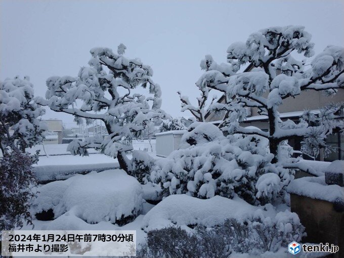 福井県・滋賀県に相次いで「顕著な大雪に関する情報」