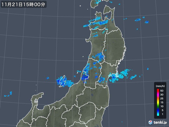 あすにかけても日本海側を中心に雨や雪　東北北部の山は積雪増