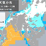 関東　大雪の峠を越えるも　今日6日も昼頃まで雪や雨　最高気温5℃前後と厳寒