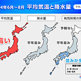 この夏も全国的に猛暑か　春から熱中症警戒　西ほど梅雨の大雨注意