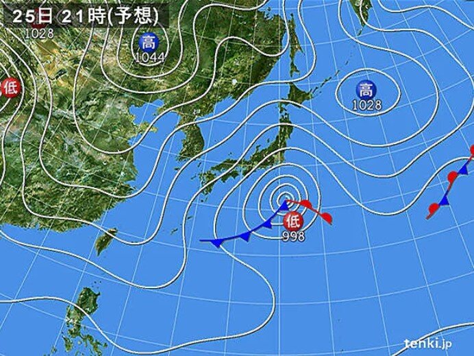 三連休最終日　全国的に雨や雪　本州の内陸や山沿いで雪　26日にかけ大雪になる所も_画像