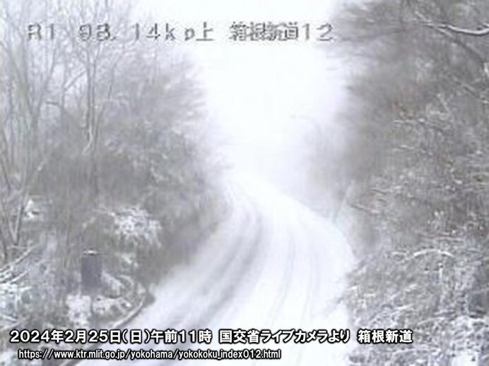 3連休最終日　関東は山沿いで大雪に注意　峠越えの車は冬装備万全に　都心も厳寒