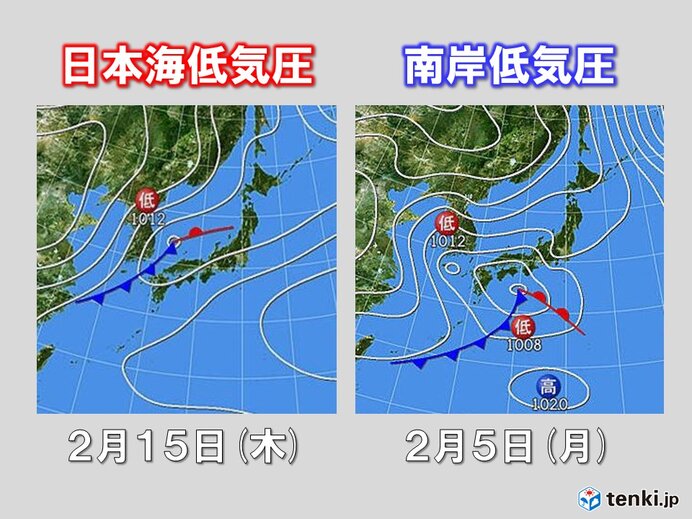 香川県で雨が増える条件　低気圧のコースが重要