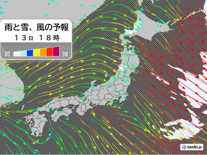 強い風いつまで?