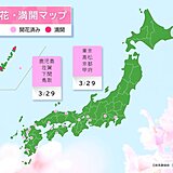 東京・甲府・西日本各地で桜開花　この先も続々と開花の便りが届きそう