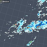 沖縄は激しい雨に注意　明日にかけて活発な雨雲や雷雲がかかる