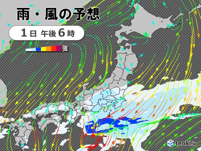 沖縄は激しい雨や雷雨に注意　東海や関東は夜にかけて雨