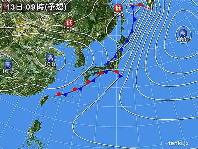 関東地方は今年一番の大雨か?