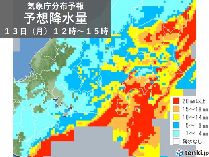 東海 雨のピークは昼過ぎまで やむのはいつ頃? 明日14日から汗ばむ陽気が戻る(気象予報士 竹下 のぞみ 2024年05月13日) - tenki.jp