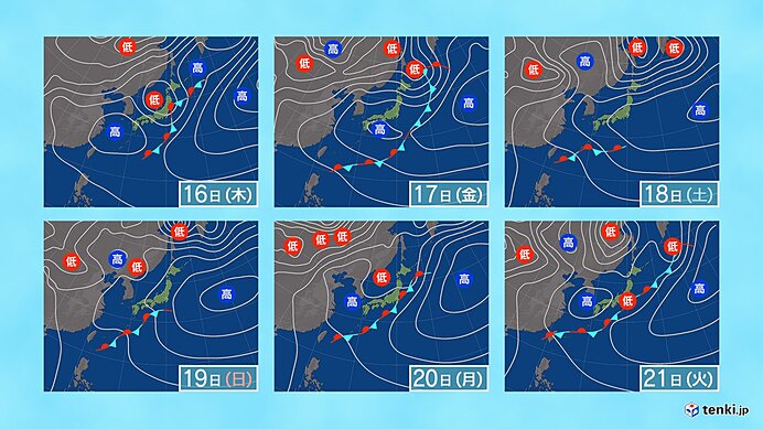 沖縄や奄美　雨のシーズン間近か　すでに梅雨入りの平年日は過ぎる