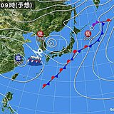 九州　15日夜～16日　強風・高波に注意　気温やや低下　日本海で低気圧発達