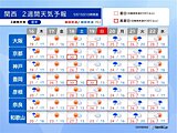 関西2週間天気　次の週末はからっとした暑さ　その後は蒸し暑いくらいの日も