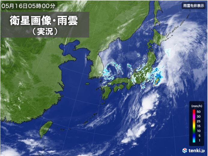 今日16日　日本海側を中心に強い雨　落雷や突風・ひょうに注意　天気急変のサインは_画像